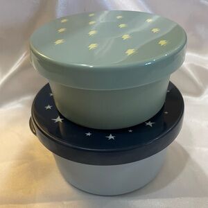 Pillowfort Stainless Steel Nesting Tins - Set Of 2